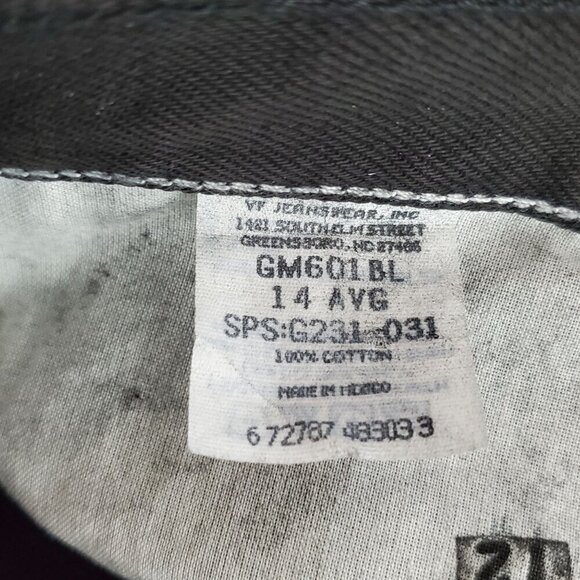 VTG Gitano Jeans Womens 14 Avg Relaxed Fit Black Y2K 80s 90s Mom Jeans High Rise - Picture 13 of 13